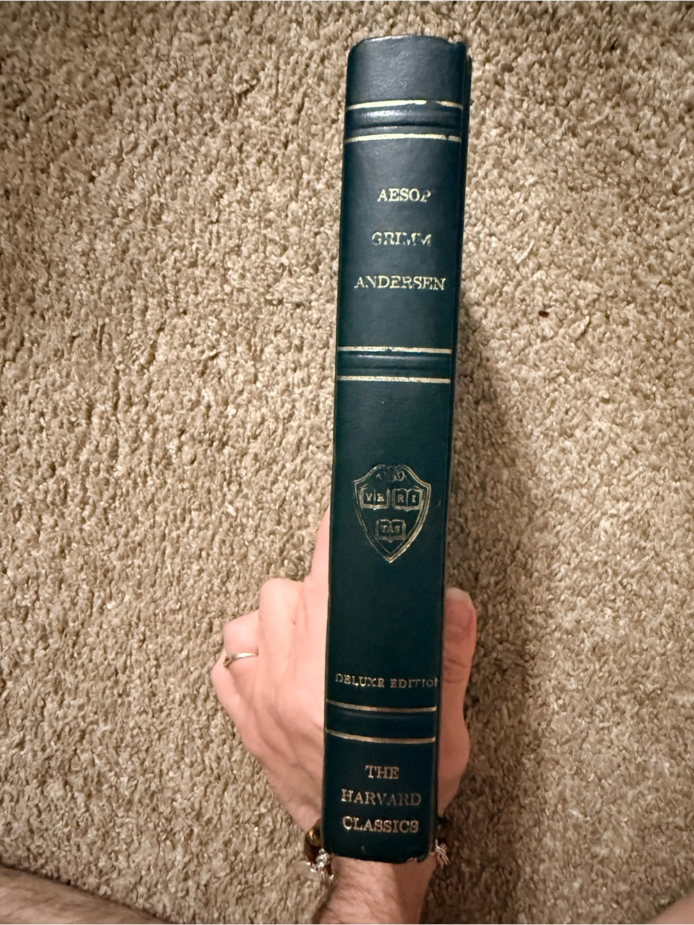 Vintage Harvard Classics Folk-Lore & Fable Book Aesop Grimm Andersen - Picture 2 of 8